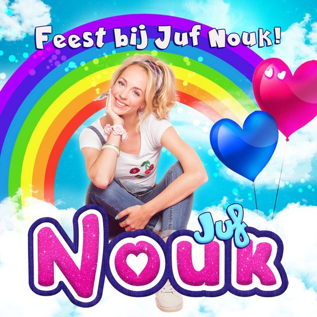 Cover van Feest bij Juf Nouk